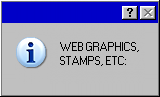 Web graphics, stamps, et cetera