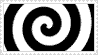 black and white swirl